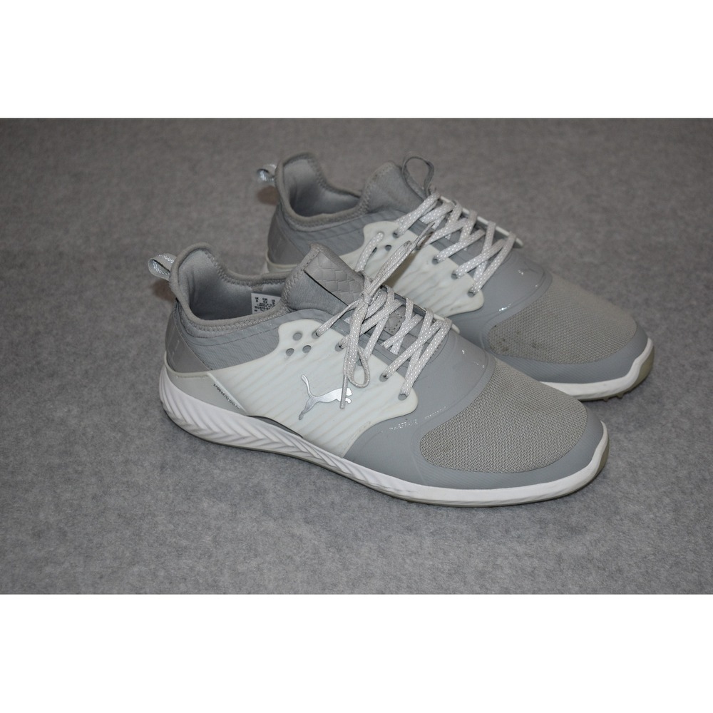 Puma Golf Shoes Mens Size 9‎ Gray Ignite Pwradapt Trax Spikeless 192413-01